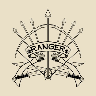 Ranger Class - Black Design T-Shirt