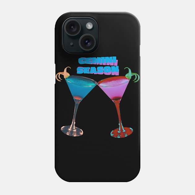 Gemini Season Phone Case by Velika 