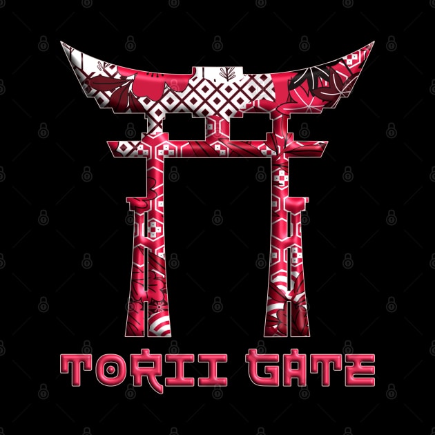 Shinto Torii Traditional Sacred Gate Japan Shrine 45 by dvongart