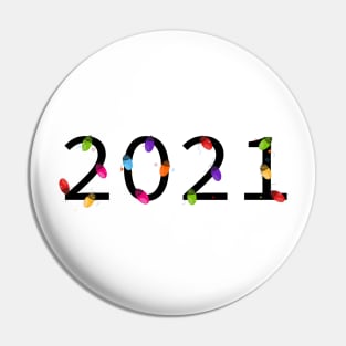 2021 text light bulb Pin