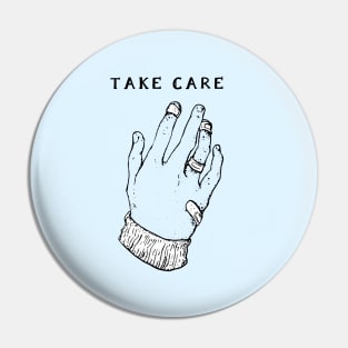 TAKE CARE Pin