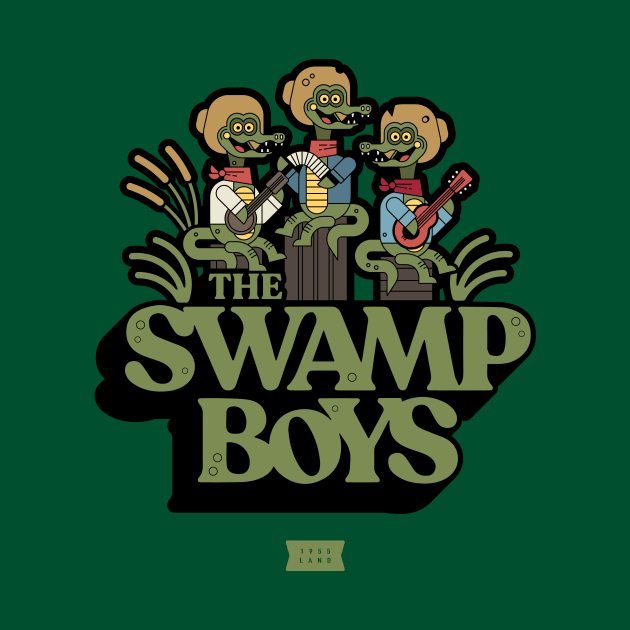 Splash Mountain Swamp Boys by 1955 LAND DESIGNS