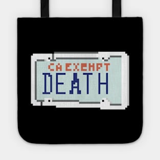 Government plates 8bit Tote