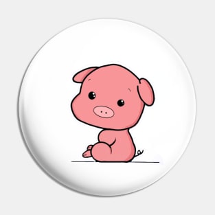 kwaii / cute pig Pin