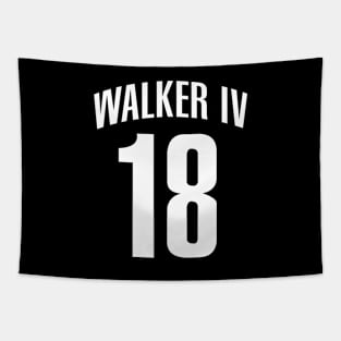 Lonnie Walker IV Brooklyn Basketball T-Shirt Tapestry