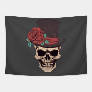 Skullz n' Roses Tapestry