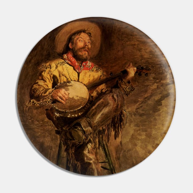 Cowboy Singing by Thomas Eakins Pin by MasterpieceCafe