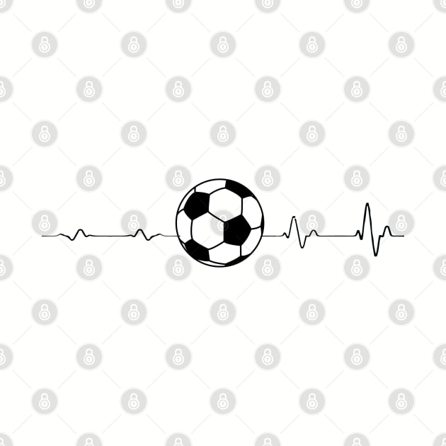 Soccer pulse. Football player funny. Perfect present for mom mother dad father friend him or her by SerenityByAlex