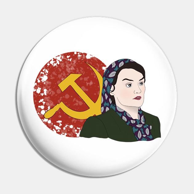 Martha - The Americans - URSS Pin by fsketchr