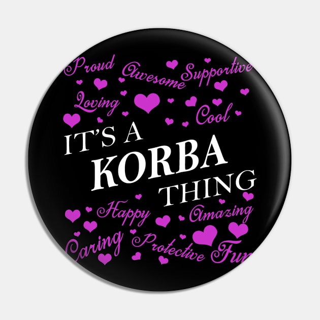 It's a KORBA Thing Pin by YadiraKauffmannkq