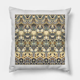 Ethnic patterns in oriental style. Pillow