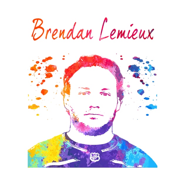 Brendan Lemieux by Moreno Art