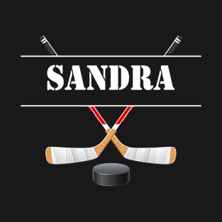 Sandra Birthday Hockey T-Shirt