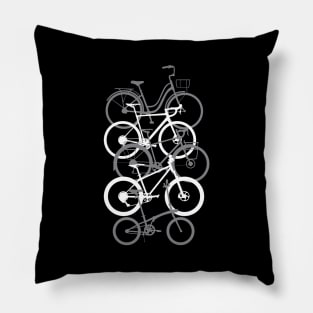 Types of Bikes Pillow