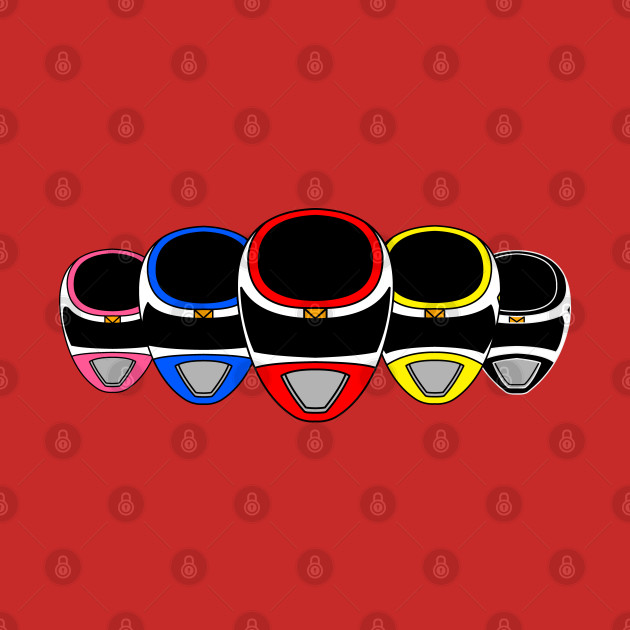 Space Helms - Power Rangers - Phone Case