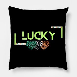 Lucky St Patricks Pillow