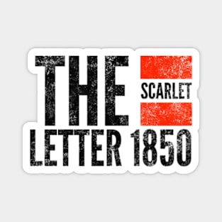 The Scarlet Letter 1850 Magnet