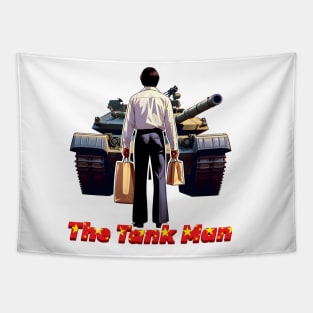 Tank Man Tapestry