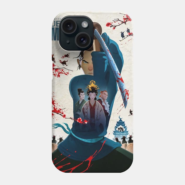 Blue Eye Samurai Phone Case by abdul rahim