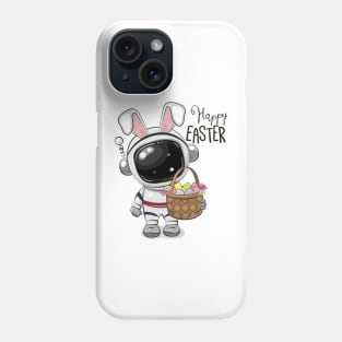 Cute Astronaut with Rabbit Ears Phone Case