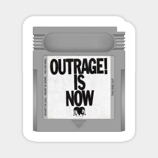 Outrage! Is Now Game Cartridge Magnet