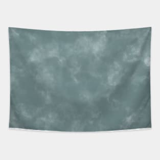 Aegean Teal Cloudy Marble Tapestry