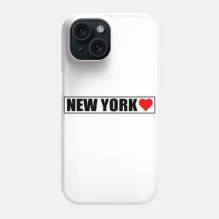 I Love New York City Phone Case