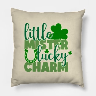 Little Mister Lucky Charm Pillow