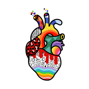 ABSTRACT HEART T-Shirt