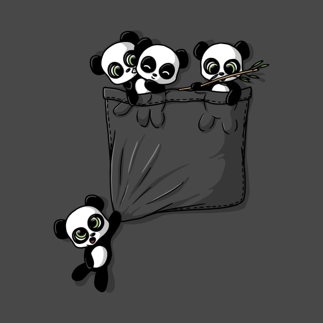 Cute Pocket Pandas by Beka