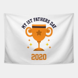 My 1st Fathers Day 2020 Tapestry