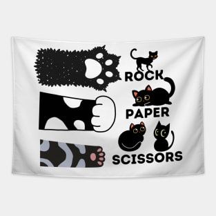 Rock Paper Scissors Tapestry