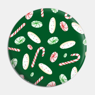 Holiday Candy - Green Pin