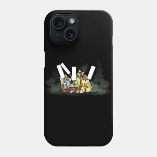 Tanuki on strike Phone Case