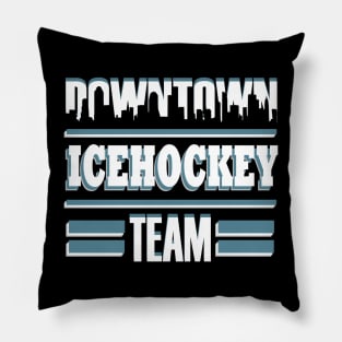 Ice Hockey Puck Body Check Team Penalty Pillow
