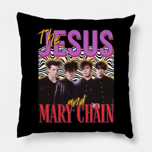 The Jesus And Mary Chain Vintage 1983 // Amputation Original Fan Design Artwork Pillow