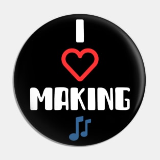 I Love Making Music, Music Producer Pin