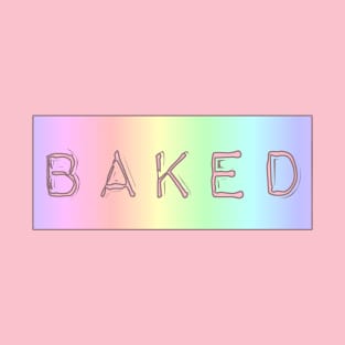 Pastel Rainbow Baked T-Shirt