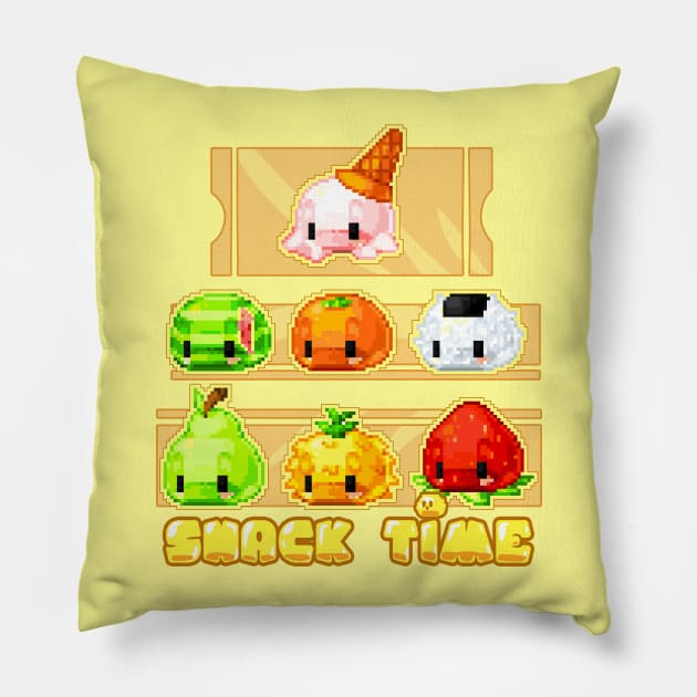 Snack Time Pillow by Binoftrash