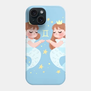 Gemini Mermaid Phone Case