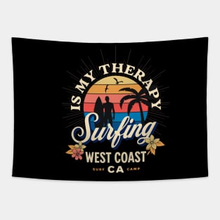 Surfing is my Therapy Tapestry