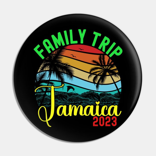 Family Trip Jamaica 2023 Squad Summer Vacation Jamaica Pin by The Design Hup