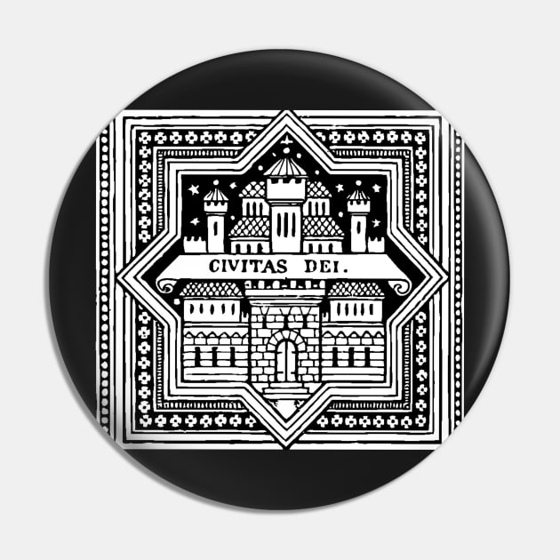 City of God Pin by DeoGratias