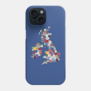 UK and Ireland Button T Phone Case