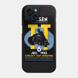 1935 International Motorcycle Race Phone Case