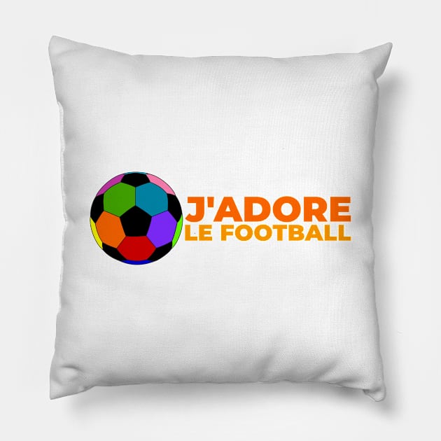 Football Pillow by T-Shirts Zone