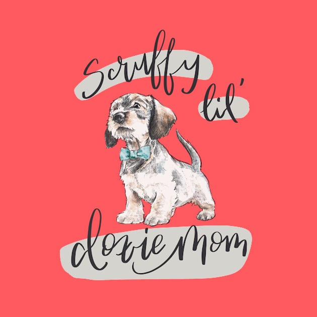 Scruffy Lil Doxie Mom by stuckyillustration