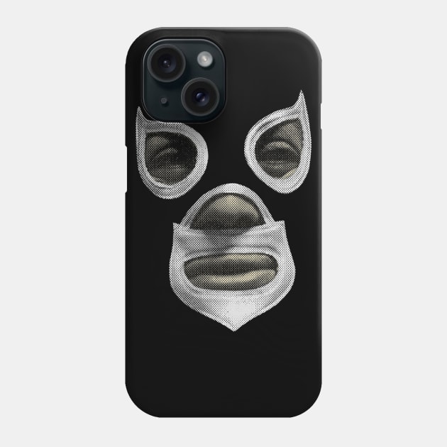 Feel-Ink Enmascarado Plata Mexican Wrestler Legend El Santo Phone Case by FeelInksense