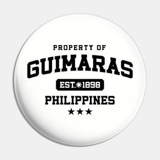 Guimaras - Property of the Philippines Shirt Pin