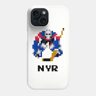 16-Bit Hockey Goalie - New York Phone Case